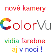 Nové kamery Color Vu